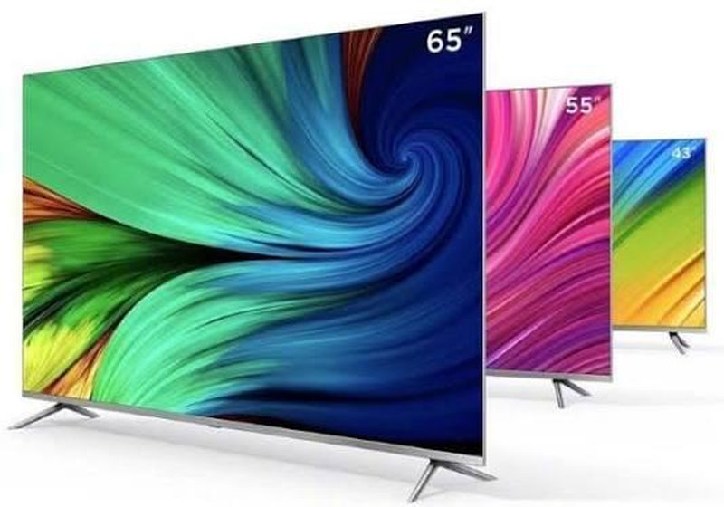 Thiết kế tràn viền kim loại của tivi Xiaomi 65 inch giúp mở rộng không gian hiển thị