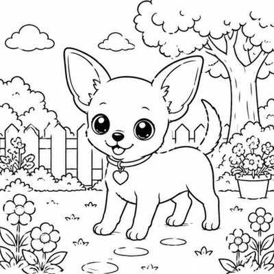 Tai to vểnh của Chihuahua giúp bé luyện tô vùng mỏng manh một cách cẩn thận