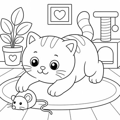 Tư thế ngồi ngộ nghĩnh khơi gợi niềm vui trong từng nét tô