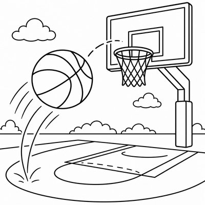 Bóng baseball với đường khâu giúp bé luyện tô đường cong đỏ nổi bật trên nền trắng