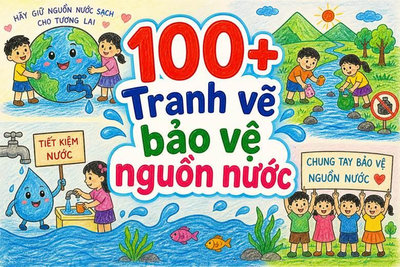100+ ý tưởng vẽ tranh bảo vệ nguồn nước đẹp, ý nghĩa và dễ thực hiện