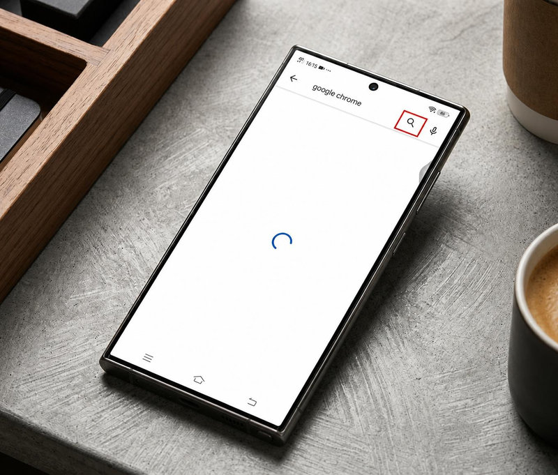 Tìm từ khóa Google Chrome