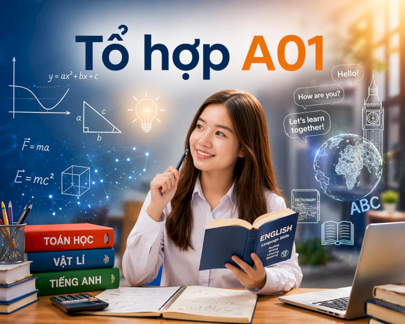 Tổ hợp A01 - sự kết hợp giữa tư duy logic và năng lực ngoại ngữ