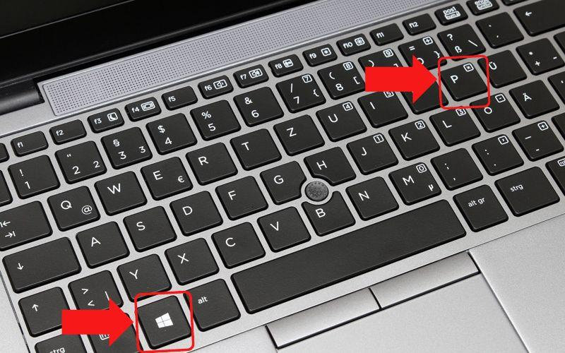 Tổ hợp phím trình chiếu của laptop