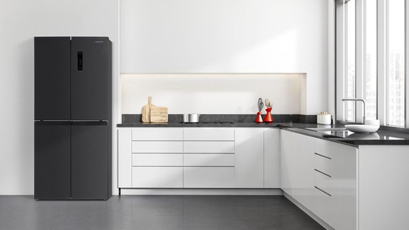 Tủ Lạnh Hitachi Inverter 466 Lít HR4N7522DSDXVN sở hữu hệ thống làm lạnh vòng cung