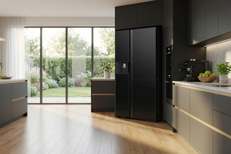 Tủ lạnh Hitachi Side By Side với tấm cách nhiệt chân không VIP và hệ thống làm lạnh quạt kép