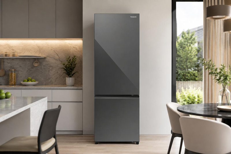 Tủ lạnh Panasonic NR-BC361VGMV 325 lít mặt gương