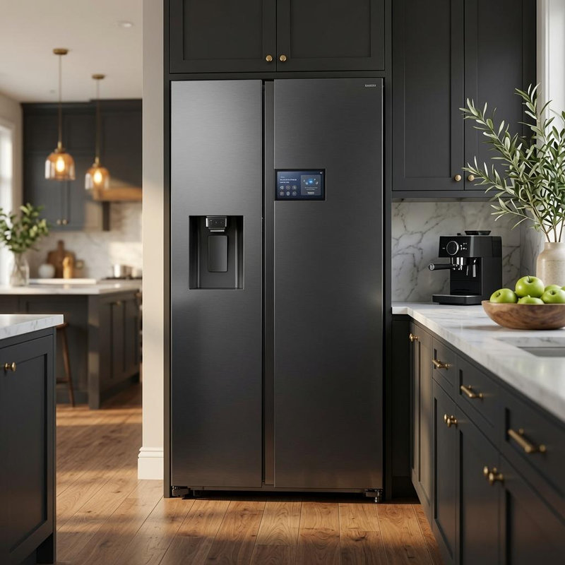 Tủ lạnh Samsung Side By Side sở hữu công nghệ viền siêu mỏng SpaceMax