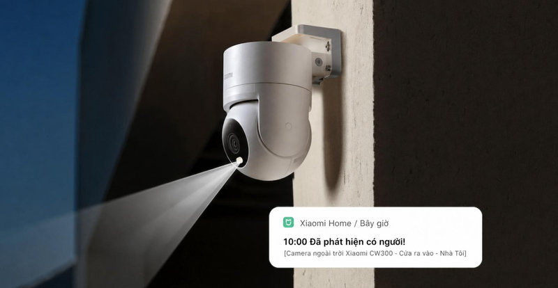 Ứng dụng Xiaomi Home hỗ trợ người dùng theo dõi và quản lý camera ngay trên thiết bị di động
