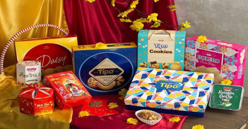 các loại bánh kẹo Tết