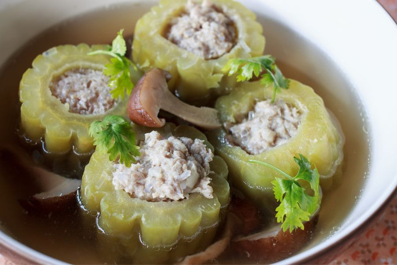 Canh khổ qua nhồi thịt