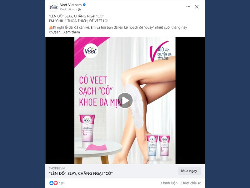 Quảng cáo video trên Facebook