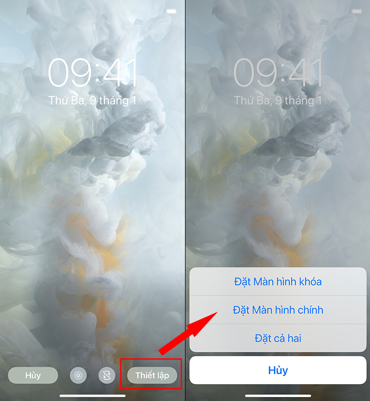 Cách đặt hình nền iPhone và màn hình khóa cực đơn giản bạn thử chưa