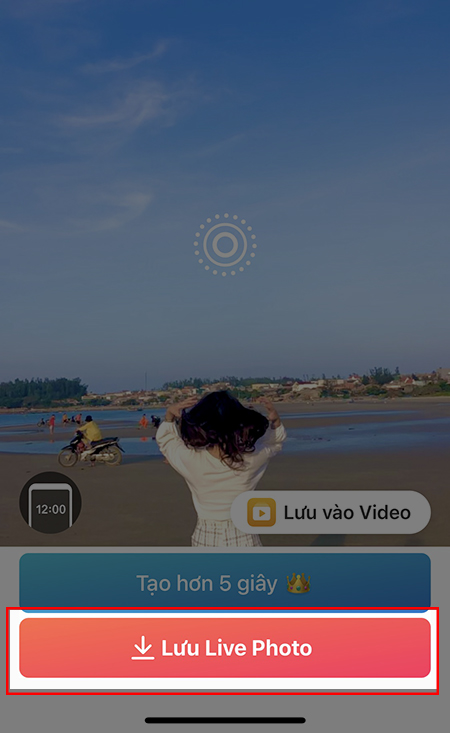 Cách bịa đặt video clip thực hiện hình nền điện thoại cảm ứng thông minh iPhone 
