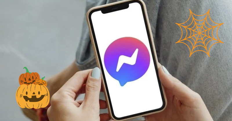 Messenger với giao diện Halloween