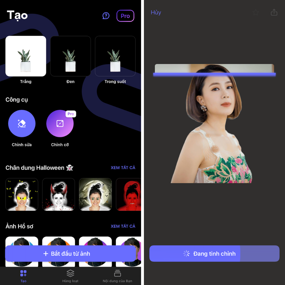 cách làm avatar trong suốt trên tiktok 5