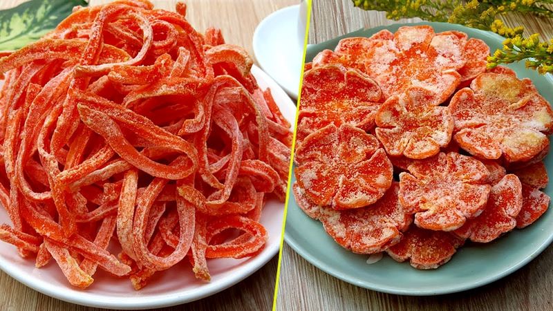 Cách làm mứt cà rốt