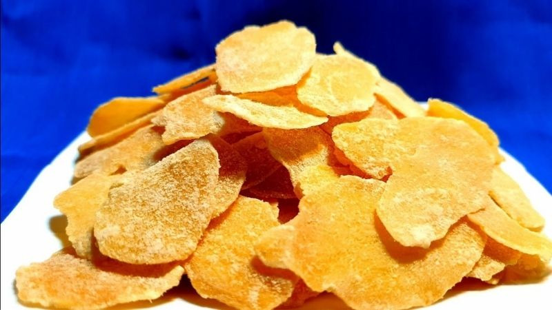 Thành phẩm mứt gừng mật ong