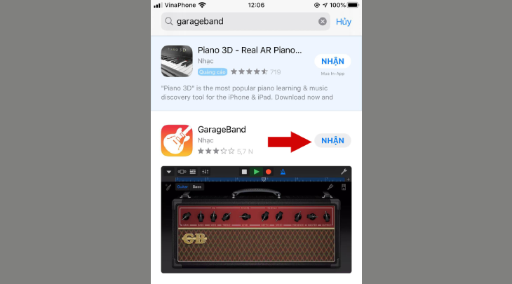 Cài nhạc chuông cho iPhone bằng Garageband bước 1