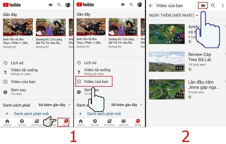 Cách tải video lên Youtube
