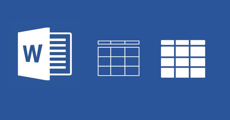 Cách tạo và định dạng bảng trong Word