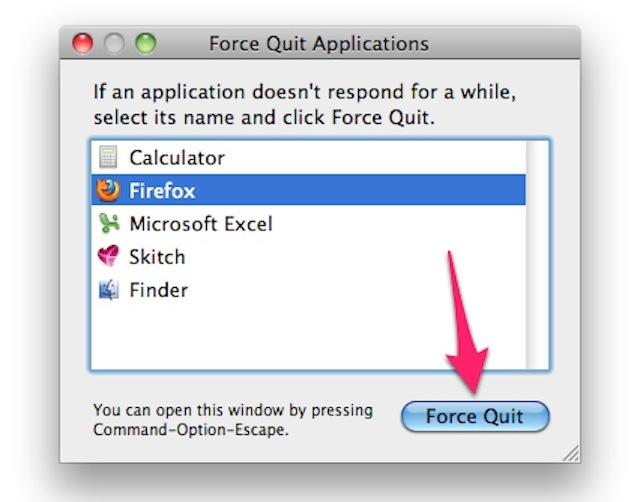 Cách tắt ứng dụng trên Macbook