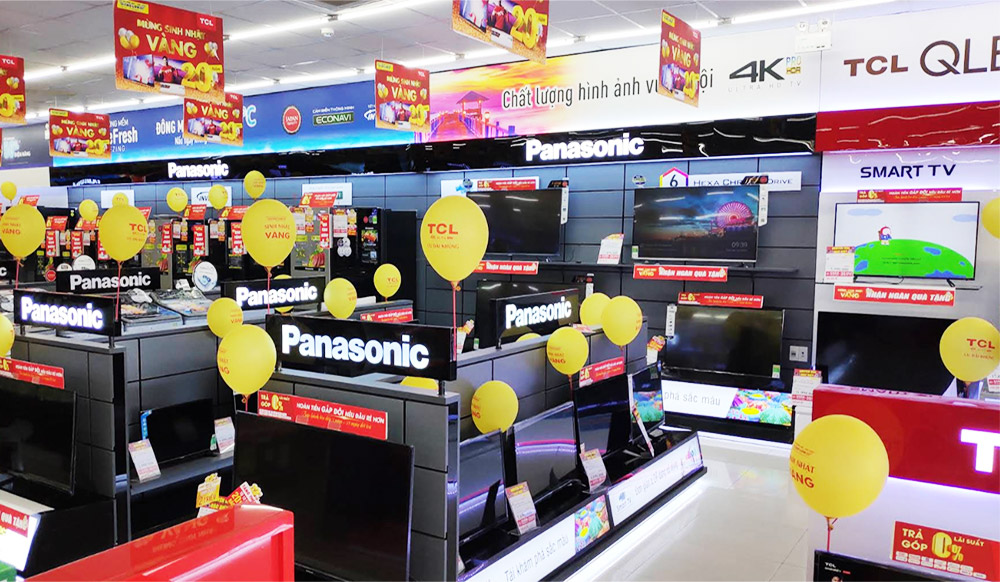 Danh mục sản phẩm đa dạng Điện Máy Chợ Lớn Quảng Ngãi