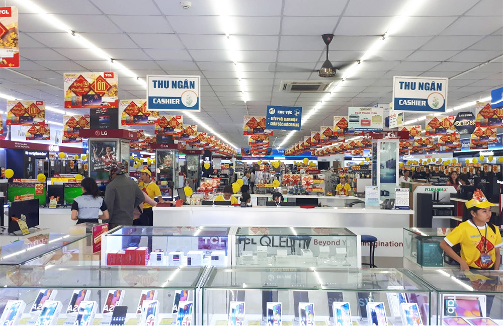 Không gian trải nghiệm đẳng cấp tại trung tâm Cẩm Thành