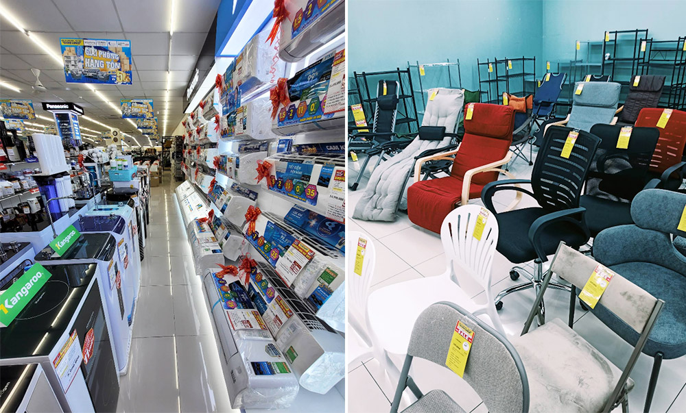 Không gian mua sắm đẳng cấp, hệ thống sản phẩm đa dạng