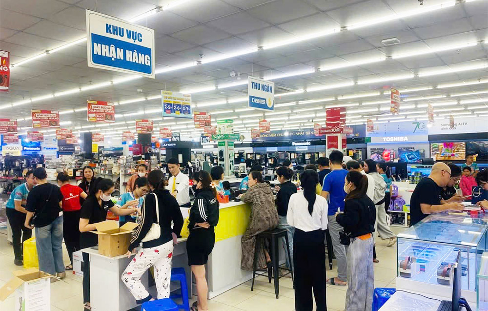 Không gian mua sắm ngay giữa lòng thành phố