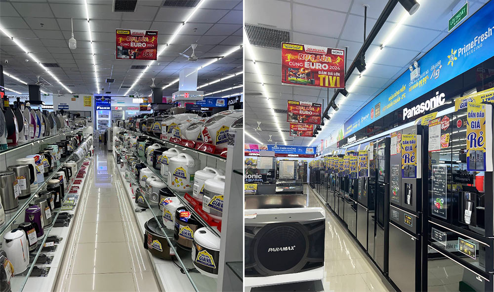 Không gian trải nghiệm đẳng cấp với hơn 10.000 sản phẩm