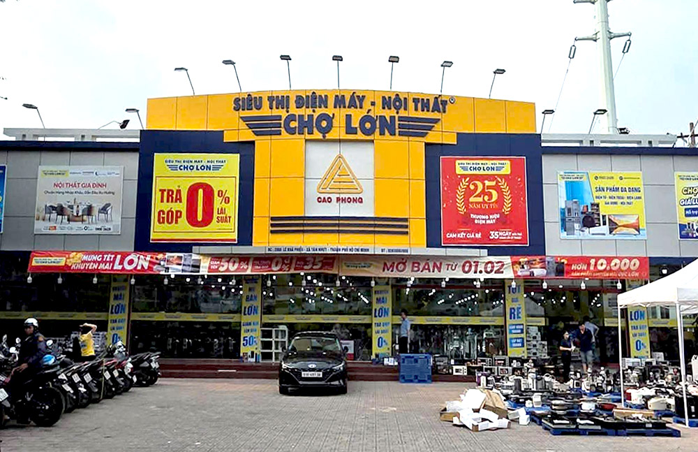 Siêu Thị Điện Máy - Nội Thất Chợ Lớn Tân Nhựt