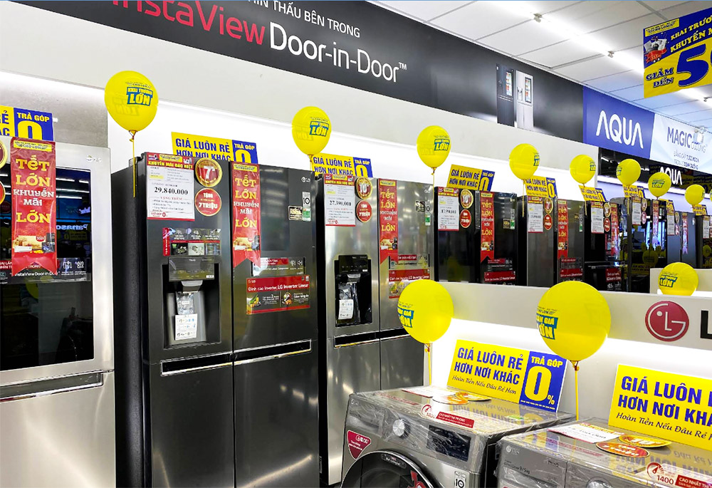 Không gian trưng bày hiện đại - Trải nghiệm mua sắm thuận tiện