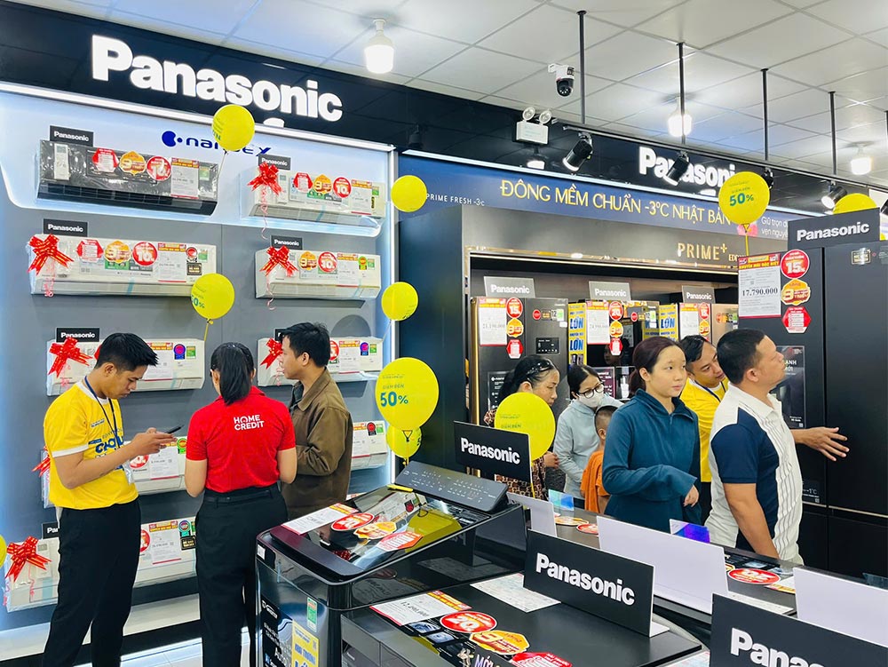 Các khu vực trưng bày được phân chia rõ ràng