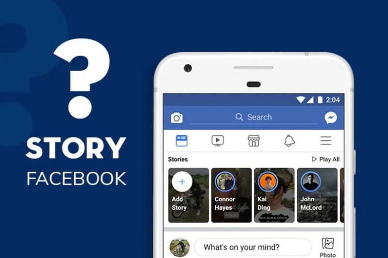 Banner chụp màn hình story Facebook