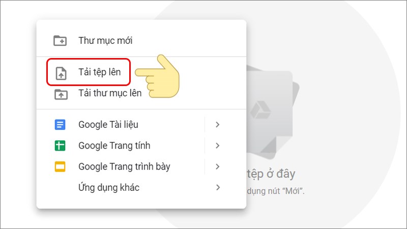 Dùng Google tư liệu bên trên Google Drive nhằm trả hình ảnh trở thành văn phiên bản online