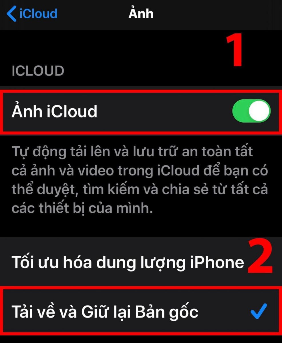 Tải ảnh iCloud về iPhone đơn giản hơn bao giờ hết. Hãy xem hình ảnh liên quan để biết cách thực hiện chỉ bằng một vài thao tác đơn giản.