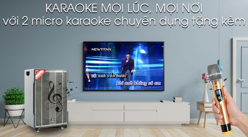Thỏa đam mê hát karaoke mọi lúc mọi nơi 