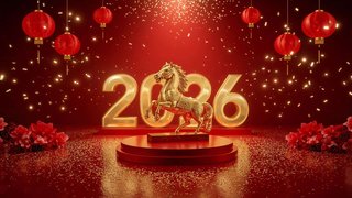 Hình nền Tết 2026 sang trọng cho desktop