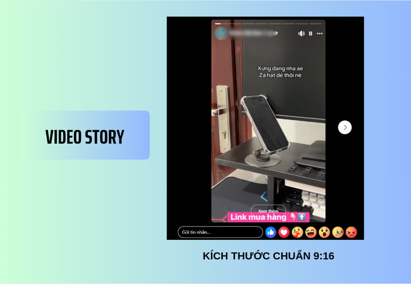 Đăng ảnh trên story Facebook
