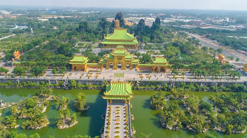 Toàn cảnh khu du lịch Đại Nam