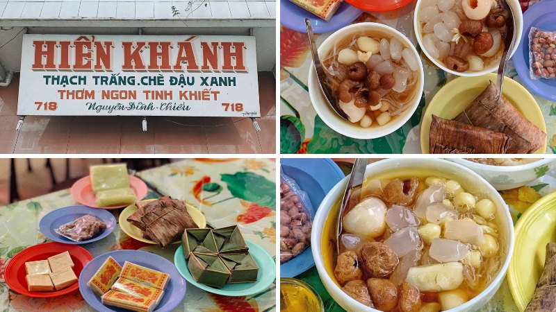 Quán chè Hiển Khánh nổi tiếng với chè đậu đỏ tại TP.HCM