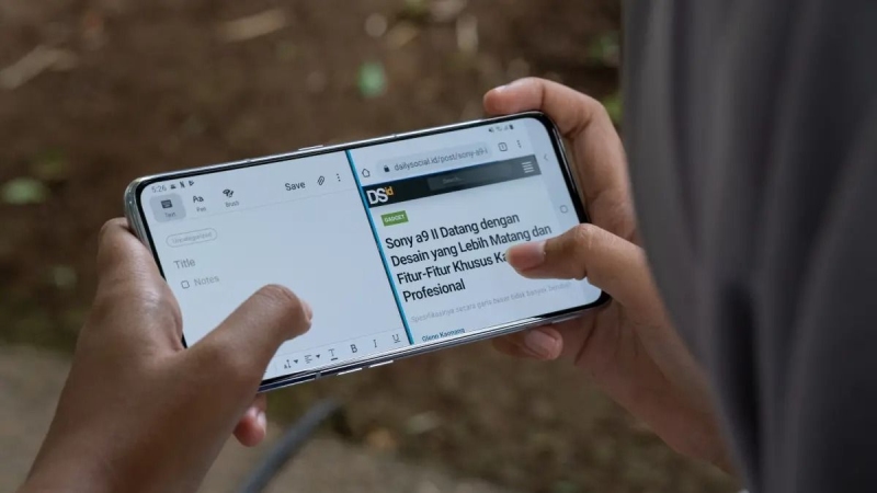 Tính năng chia đôi màn hình khi sử dụng điện thoại Android