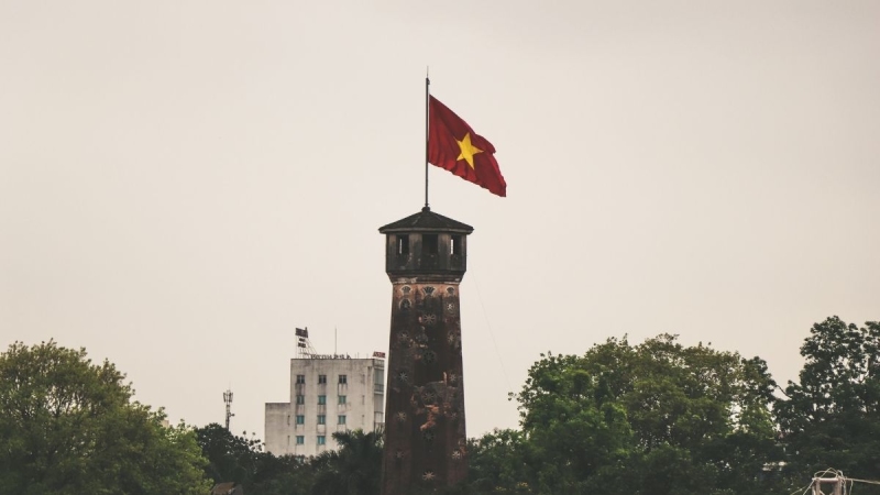 lá cờ do nhạc sĩ Tạ Quang Thắng sáng tác