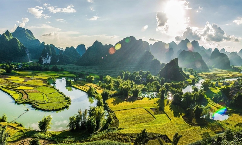 diện tích tỉnh Cao Bằng