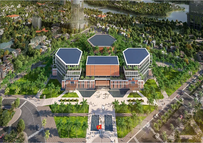 Trung tâm hành chính đặt tại thành phố Nha Trang