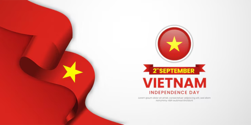 Banner chào mừng quốc khánh 2/9 bằng tiếng anh