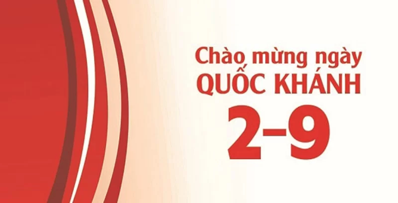Poster chào mừng quốc khánh