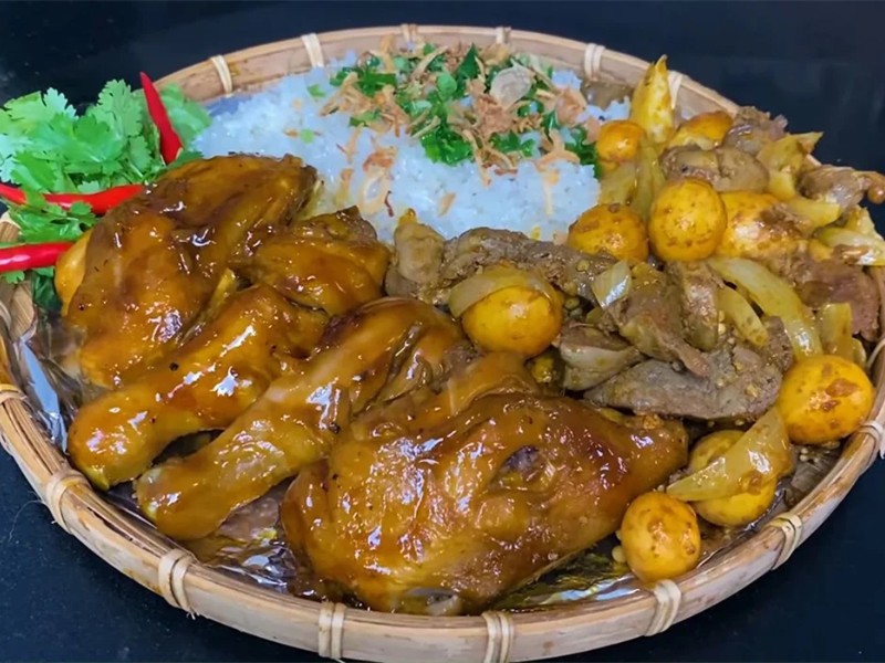 Mẹt xôi gà trứng