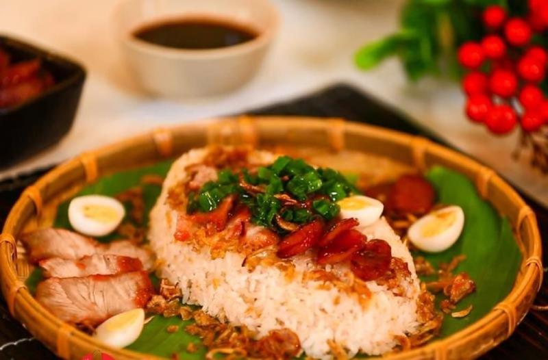 Xôi xíu Nam Định thơm ngon béo ngậy
